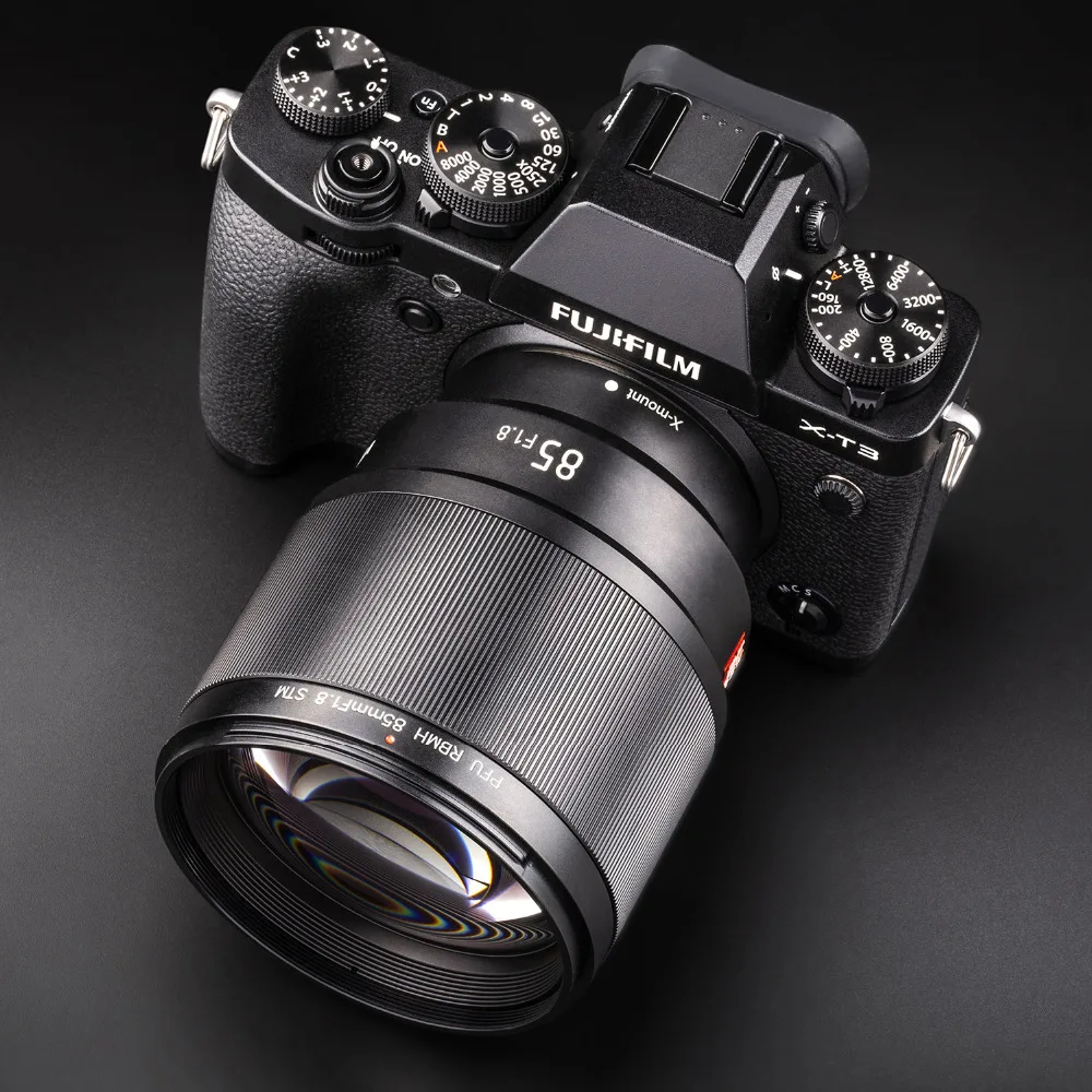 VILTROX 85mm f/1,8 STM автофокусом объектив с фиксированным фокусом F1.8 объектив для Камера Fujifilm X-mount X-T3 X-T30 X-T20 X-T100 X-H1 X20 X-Pro2