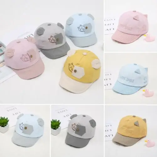 Бейсболка с кошачьими ушками для маленьких мальчиков и девочек|Мужские