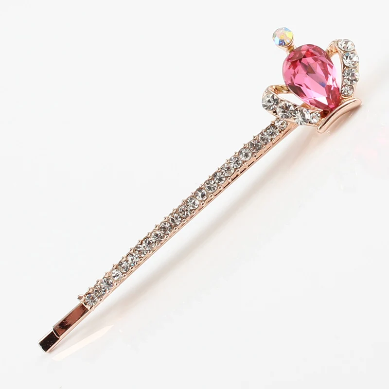 1 шт. женская заколка для волос в форме короны|crystal hairclips|hair jewelryjewelry hair |