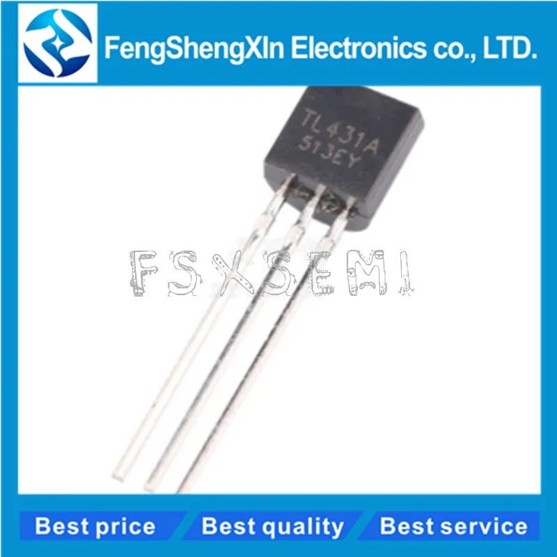 1000 шт./лот Новый TL431ACL WSTL431A TL431 TL431A TO 92 регулируемый прецизионный шунтирующий