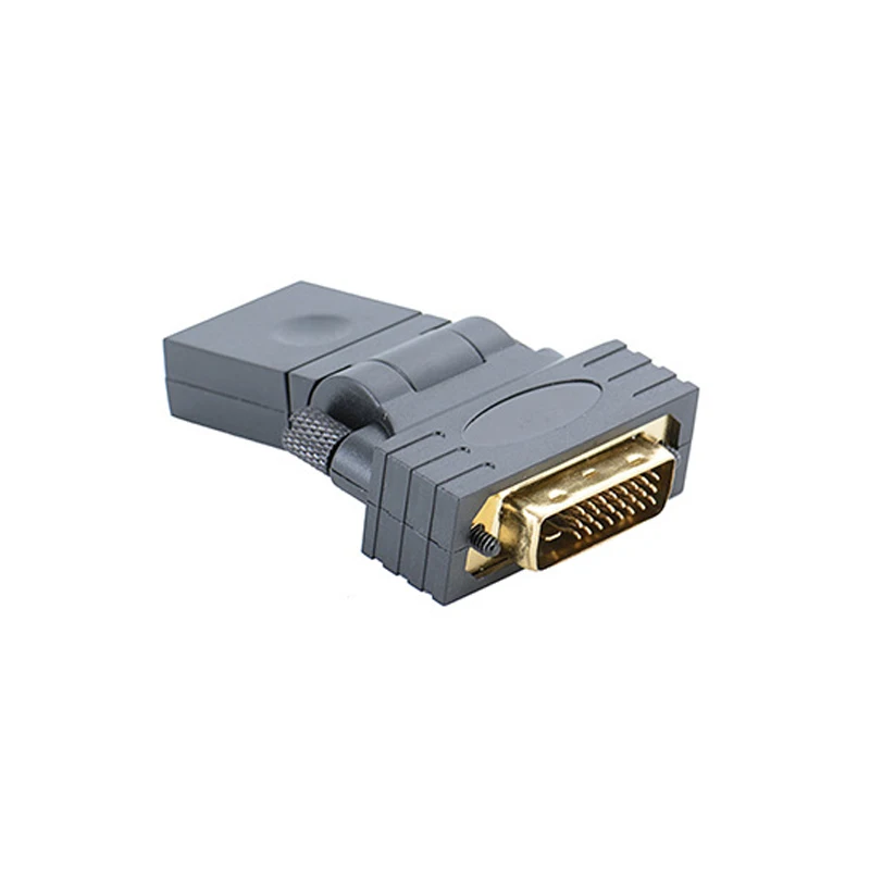 Лучший Вращающийся адаптер ULT на 360 градусов конвертер 24 + 1 в HDMI переходник с мама