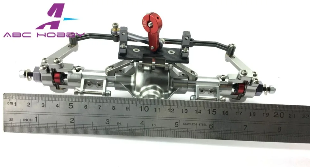 1/10 Crawler Axial SCX10 Front Rear Axles 4 Link Hex Hubs Hardware Deadbolt Wrangler 1set | Игрушки и хобби