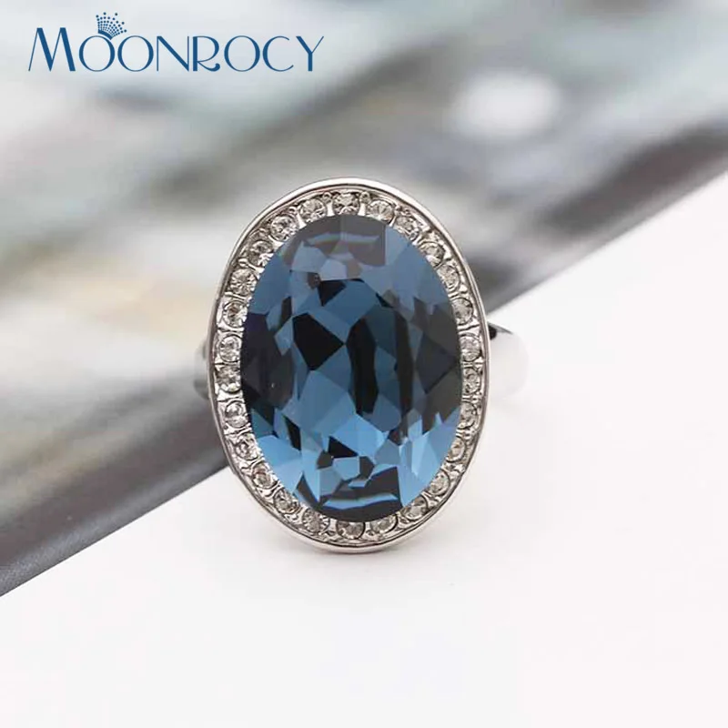 MOONROCY бесплатная доставка модные ювелирные изделия кубический цирконий