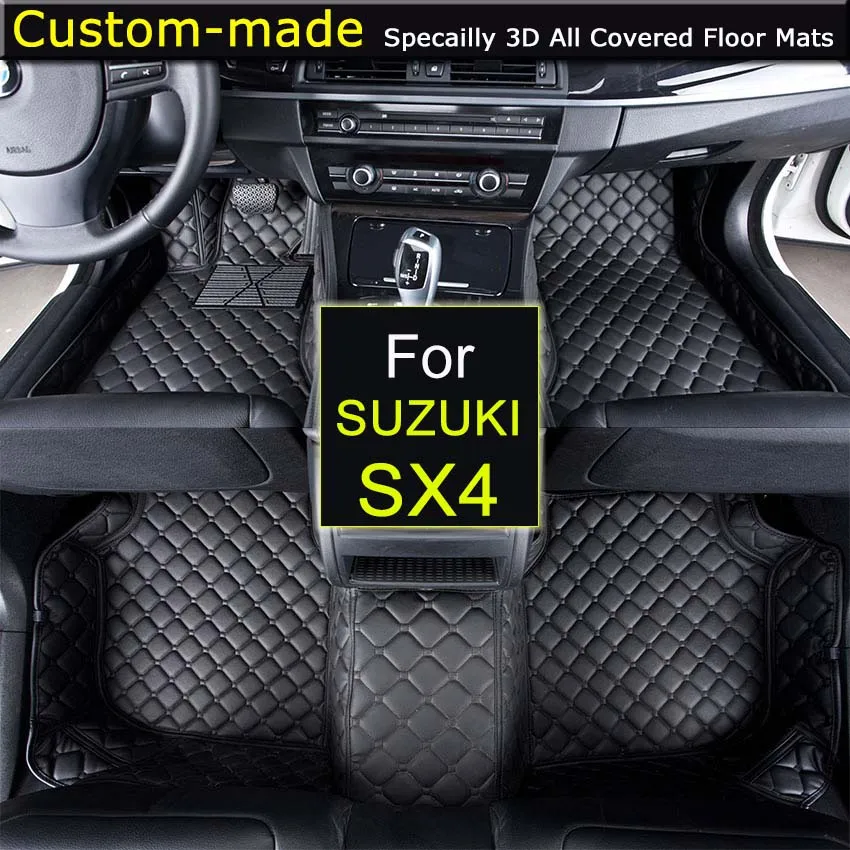 Автомобильные коврики для Suzuki SX4 седан хэтчбек автомобильный Стайлинг ножные