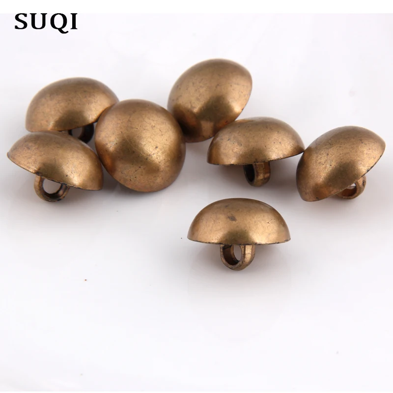 10 PCS Resin mushroom button Sewing Buttons gold bronze MOP Round Domed Button clothes dress toy Accessories 20mm to 25mm | Украшения и