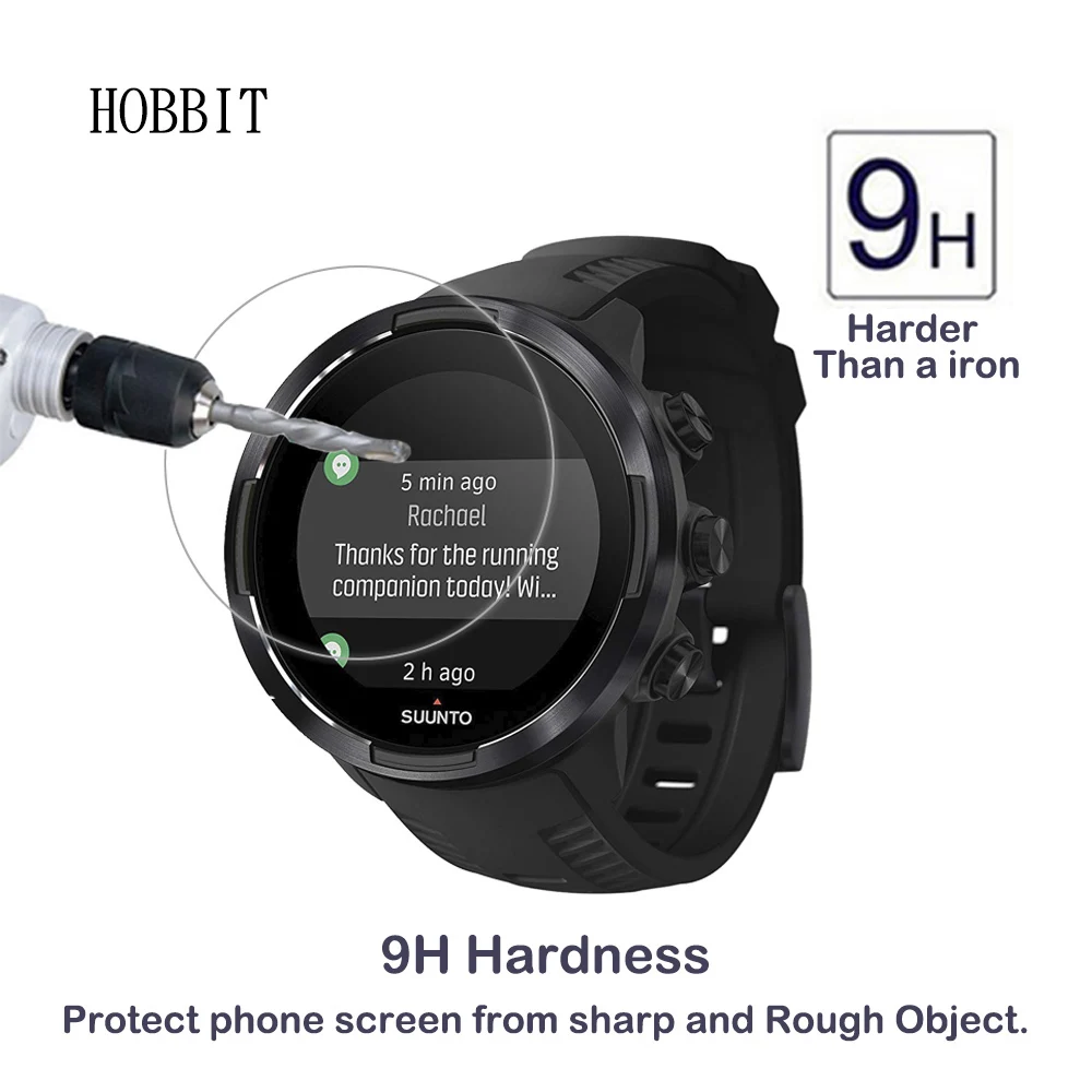 Для смарт-часов Suunto 9 Baro 0 3 мм 2.5D 9H прозрачное закаленное стекло Защита экрана