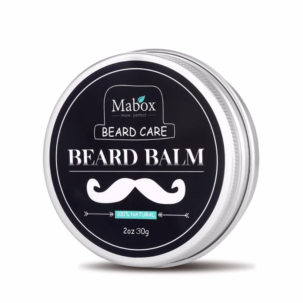 

Mabox beard balm Beard Oil Balm Moustache and Hoba Oil-Beard Cream Reinforcement and Moisturization Beard and Beard Man Charm