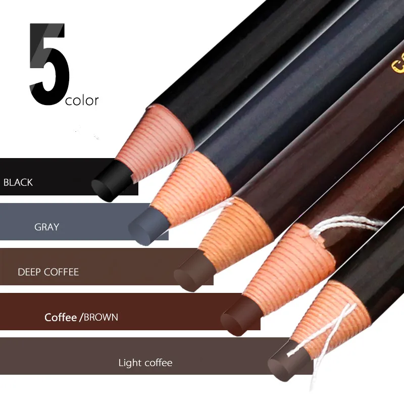 Карандаш для бровей водостойкий 5 цветов шт./компл.|Аксессуары татуажа| |