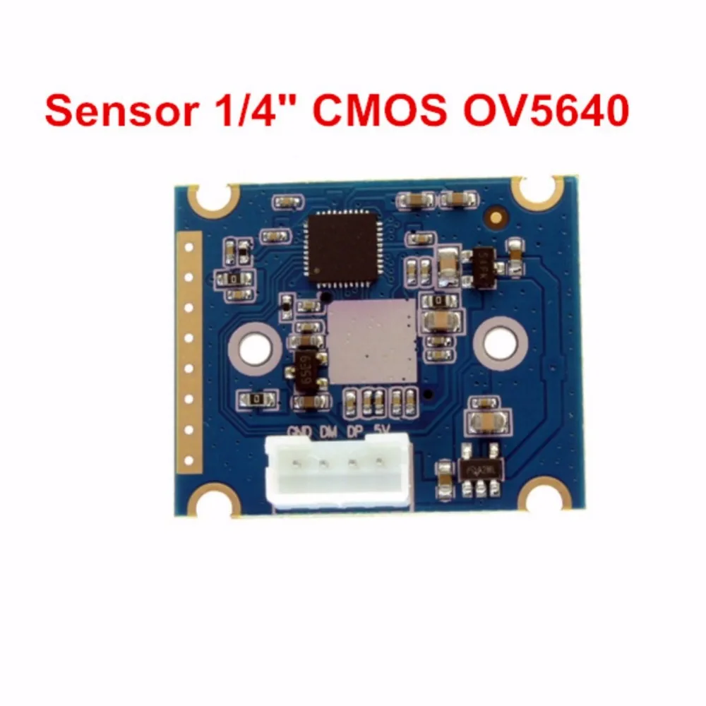 Камера с автофокусом ELP 5 МП CMOS OV5640 объективом 60 градусов 25*30 мм mini HD Usb модуль