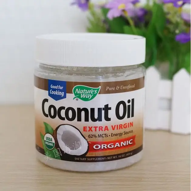 Натуральное кокосовое масло EfaGold чистый Экстра девственница/454 г|oil oil|oil coconutoil coconut