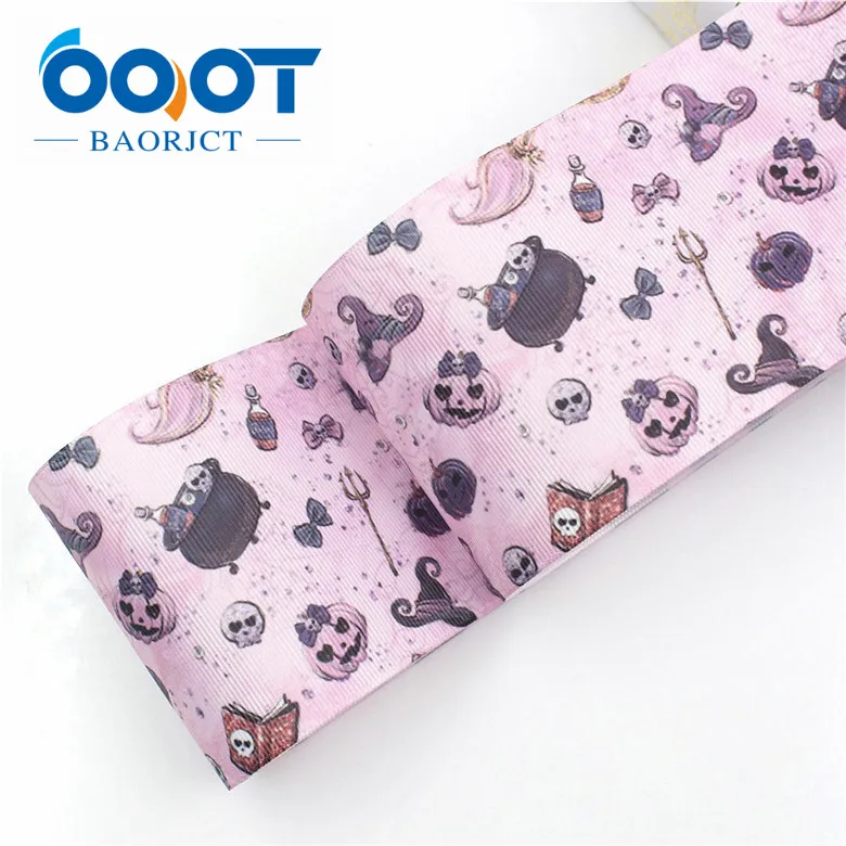 I-19518-1297 OOOT BAORJCT I-19518-1295, 75 мм, 10 ярдов мультфильм термотрансферной печатной корсажной ленты, лук кепки DIY аксессуары украшения - Цвет: I-19518-1297