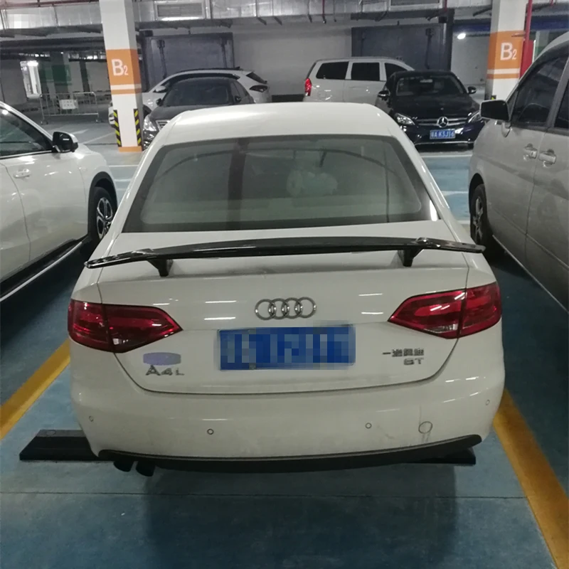 Спойлер для Audi A3 A4 A5 A6 ABS Материал заднее крыло автомобиля праймер цвет задний
