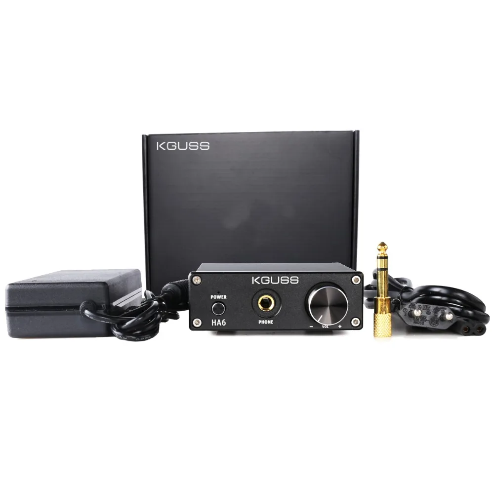 KGUSS HA6 чип TPA3116D2 HIFI стерео Настольный небольшой высокой мощности Цифровой