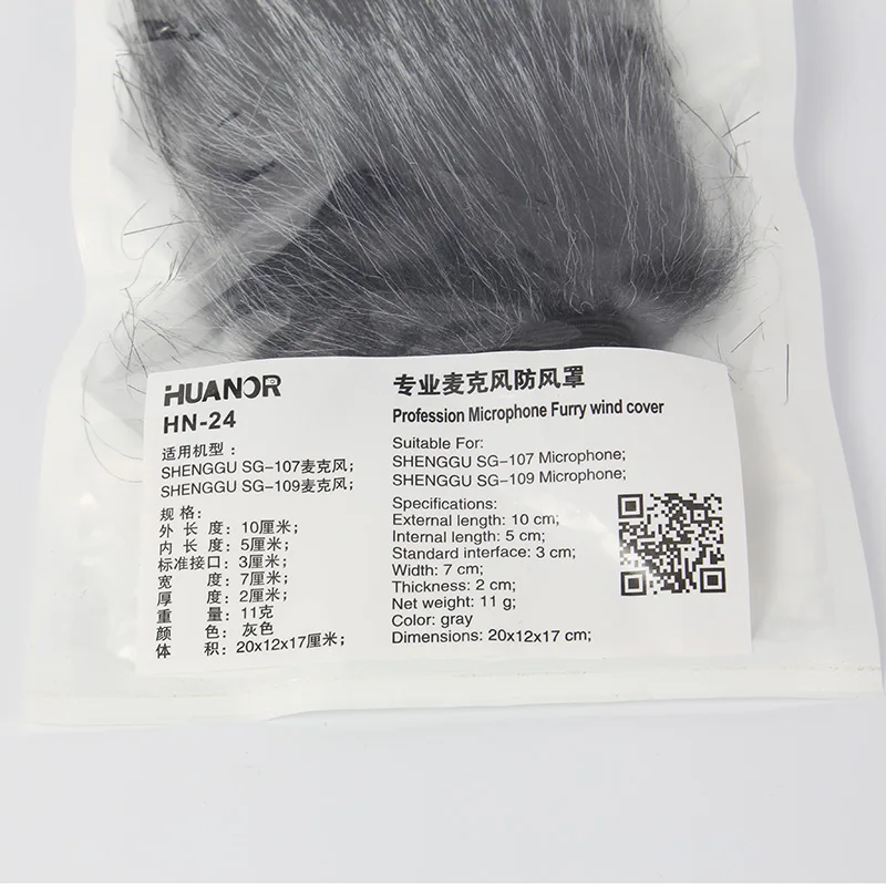 107 см ветрозащитная Меховая муфта для микрофона Камера Регистраторы Rode дробовик
