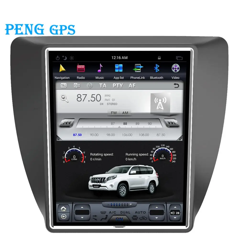 64G 10 4 &quotTesla вертикальный экран автомобиля радио для Volkswagen/VW Jetta Sagita 2011 + gps