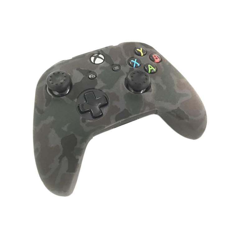 Type 02 Силиконовый защитный чехол для XBox One X One Slim, защитный чехол для контроллера с камуфляжным покрытием - Цвет: Type 02