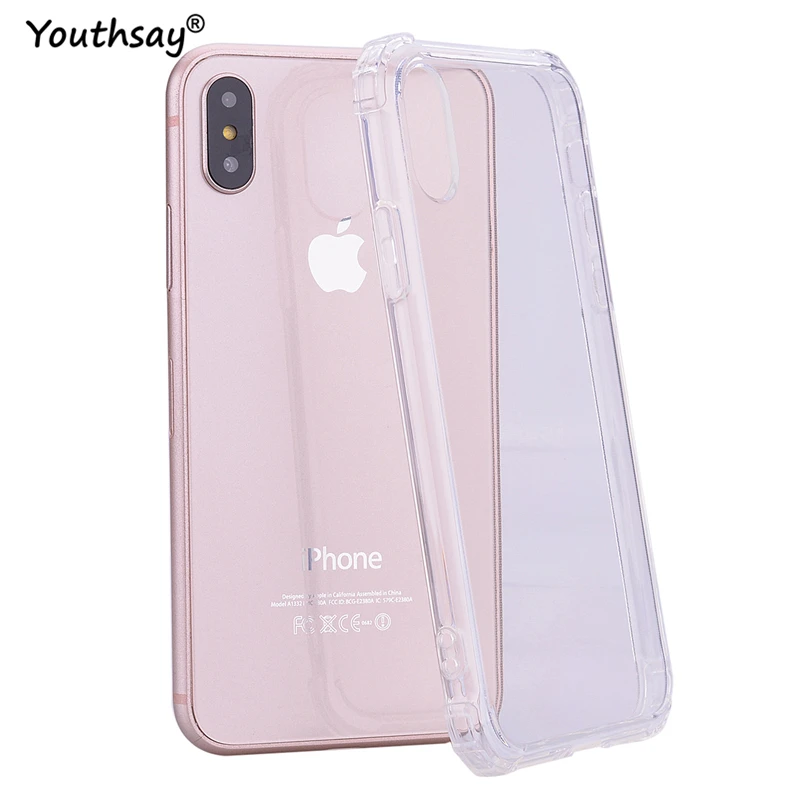 sFor iPhone XS Max Case Cover Soft Silicone Anti-knock TPU Coque Phone For Fundas |
