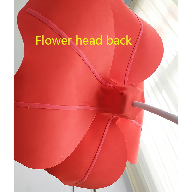 100 см искусственный большой маки цветочный материал ПЭ пенопласт сделай сам