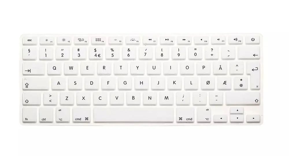 Силиконовая накладка на клавиатуру европейская клавиатура для Apple Macbook Air Pro Retina 13