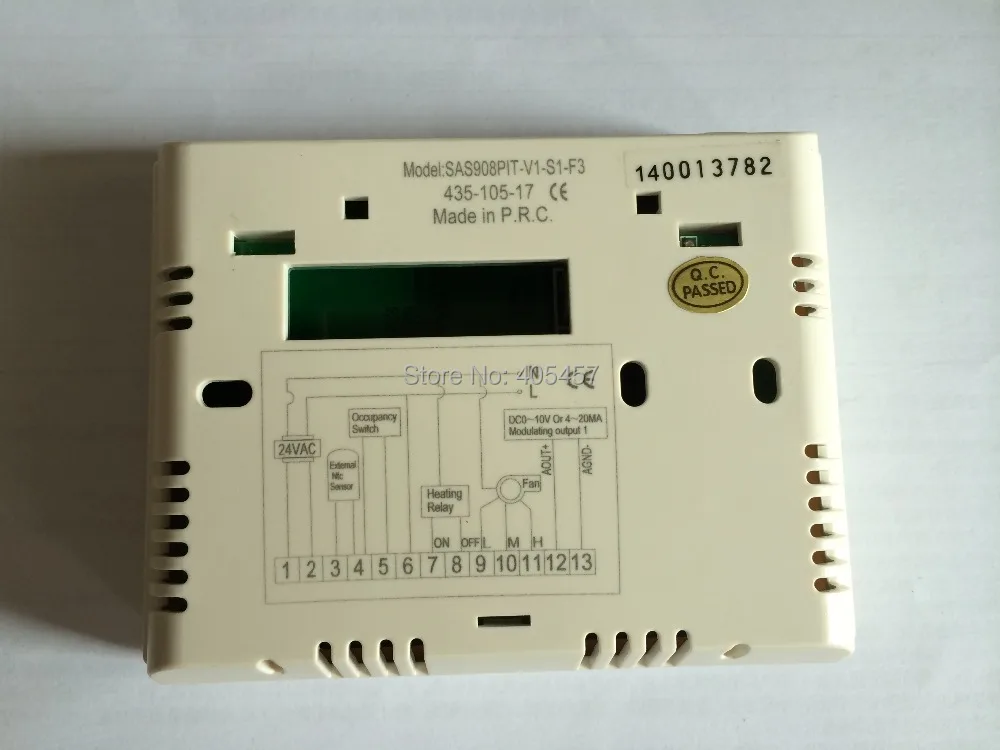 SASWELL 908PIT-V1-S1 переменного объема воздуха комнатный термостат внешний