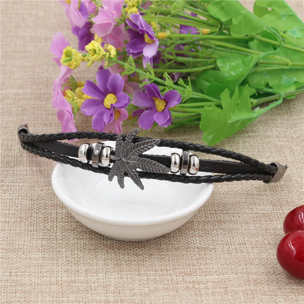 DGW горячая распродажа мужской браслет из искусственной кожи с винтажной