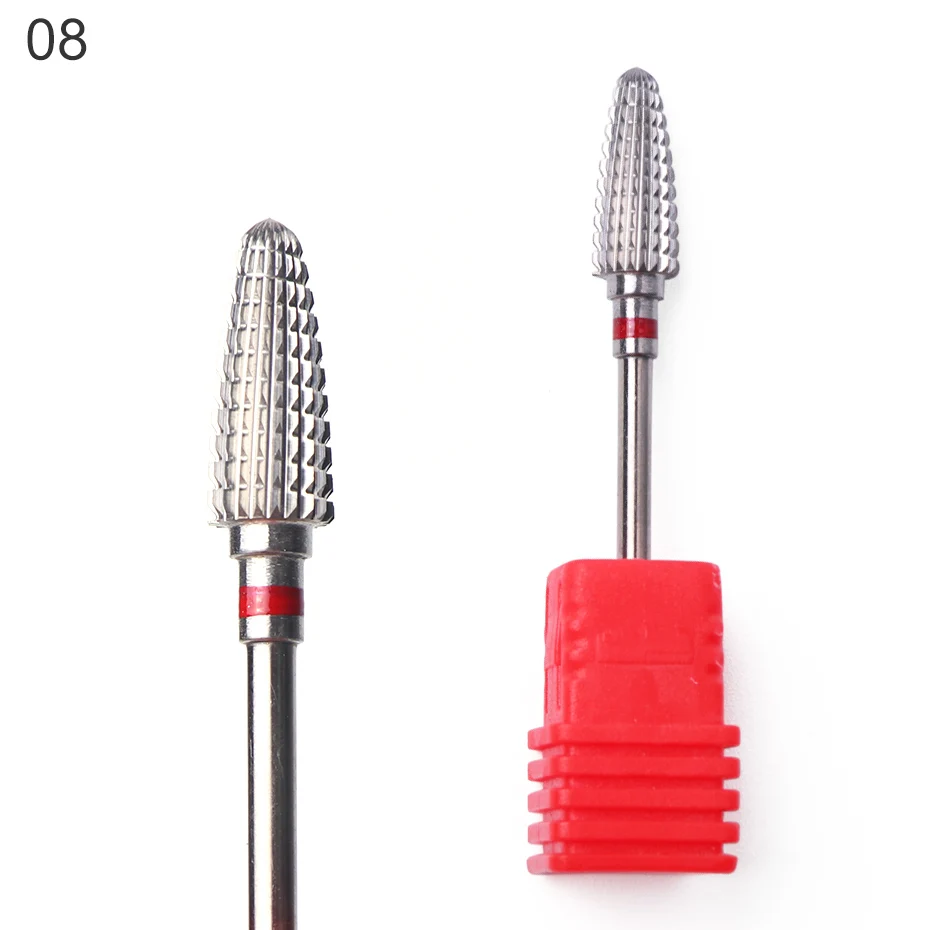 1pcs Cutter For Manicure Tungsten Carbide Burrs Nail Drill Bits Milling Machine Electric Rotary Nail Drill Accessories JI1014