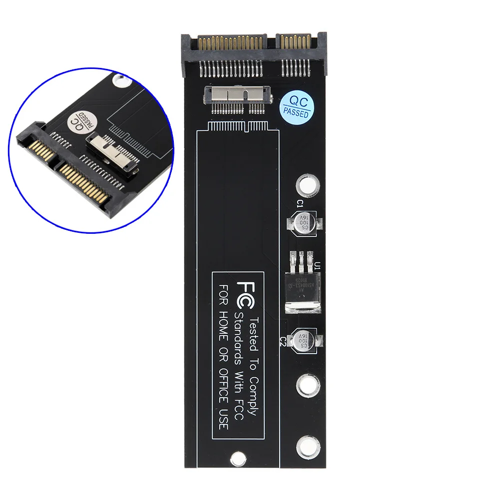 12 + 6 Pin SSD HDD на SATA жесткий диск Сменный адаптер для Apple 2010 2011 Macbook Air A1369 A1370 @ JH |