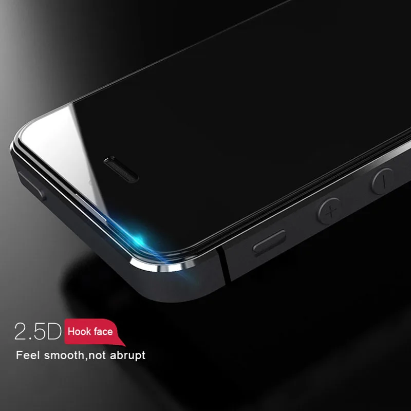 Закаленное стекло HUKU для Apple iPhone 5/SE/6/6S/7/8 Plus/11 Pro/XS Max/X/XR|Защитные стёкла и плёнки