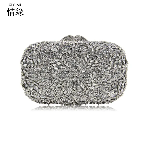 Брендовые Золотые и Серебряные вечерние сумки XIYUAN женские зеленые повседневные