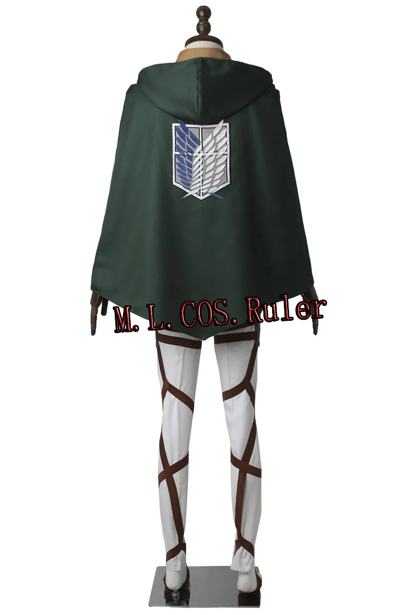 Shingeki no Kyojin ttack on Titan Леви риваиль Rival Ackerman косплей костюм куртка пальто рубашка все размеры Хэллоуин
