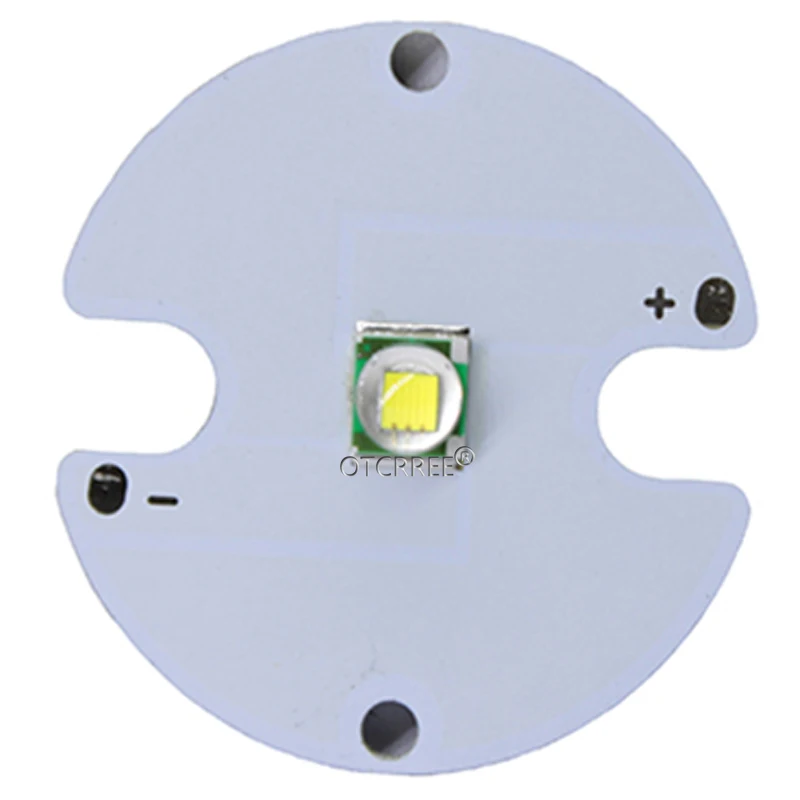 1-10 шт. CREE XML XM-L T6 светодиодный U2 10 Вт Холодный белый 10000 к высокая мощность светодиодный Диод с 14 мм 16 мм 20 мм 25 мм PCB для DIY