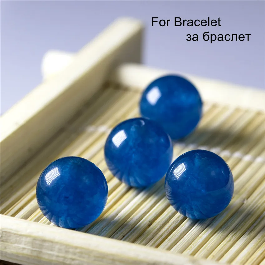 Бисер из натурального камня 6-12 мм бисер с синими чернилами аксессуары для