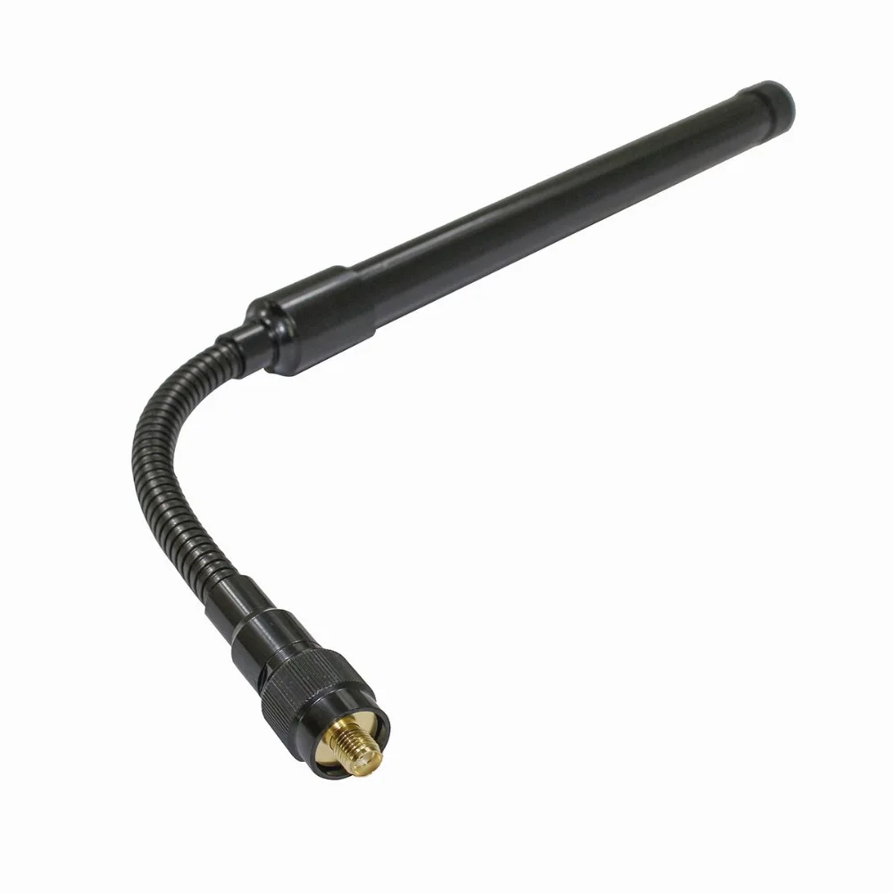 ABBREE AR 148 гусиная трубка SMA Female 144/430 МГц Складная тактическая антенна CS для Walkie Talkie
