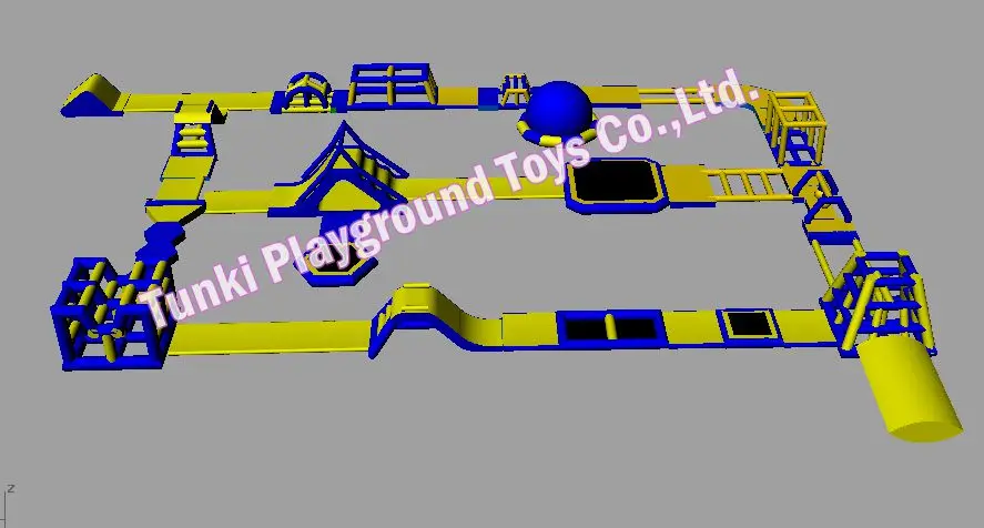 Хит продаж летний надувной бассейн с водной горкой для детского двора|water park|water