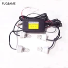 FUGSAME Бесплатная доставка Прямая поставка с завода Новинка 60 Вт 4 стробоскопический белый свет комплект полицейская пожарная система красный синий