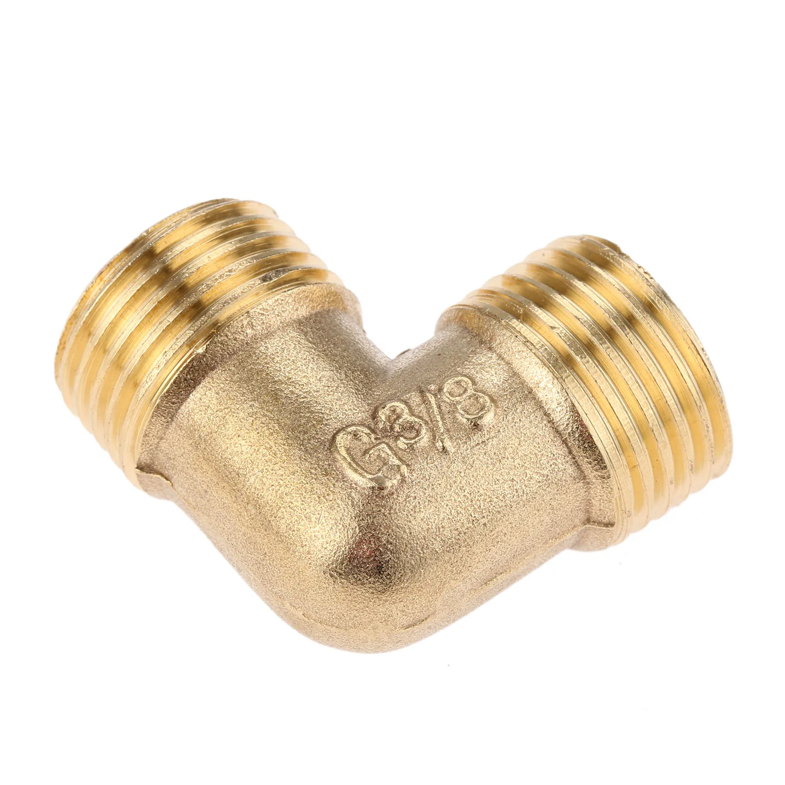 DRELD 1/8 &quot1/4&quot 3/8 &quot1/2&quot BSP с наружной резьбой 90 ° латунный штуцер трубы локтя