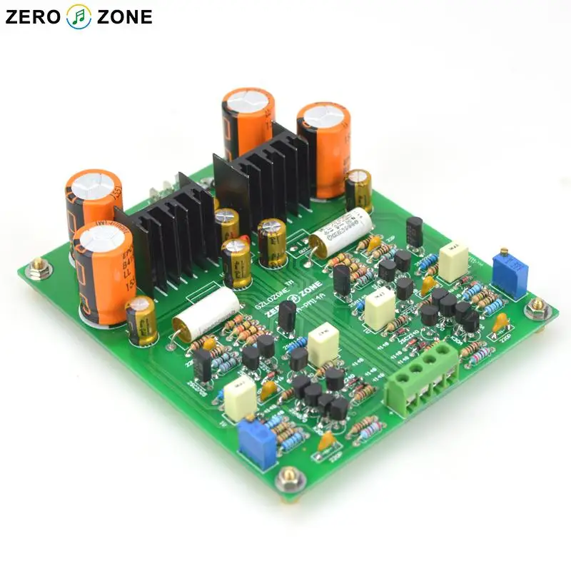 Собранная плата предварительного усилителя HE01A на схеме усиления Marantz PM14A 10 Вт pg |