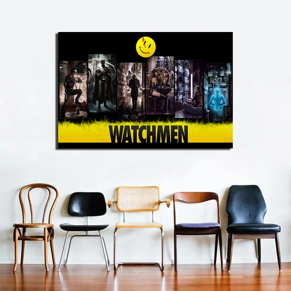 Watchmen кино постер Холст Картина Настенная живопись картинки для гостиной