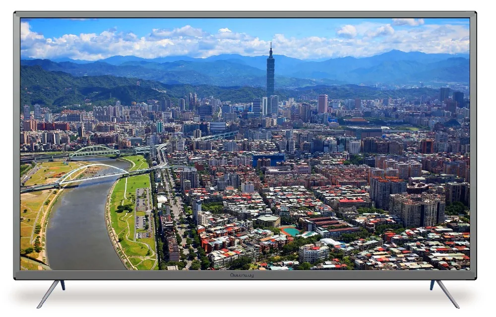 Queeenway 16:9 Smart Android 55 дюймов 4K tv A+ качественный экран WiFi 110V~ 240V