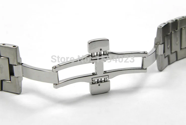 22mm T024417 New Watch Parts Male Solid Stainless steel bracelet strap Bands For T024 | Наручные часы