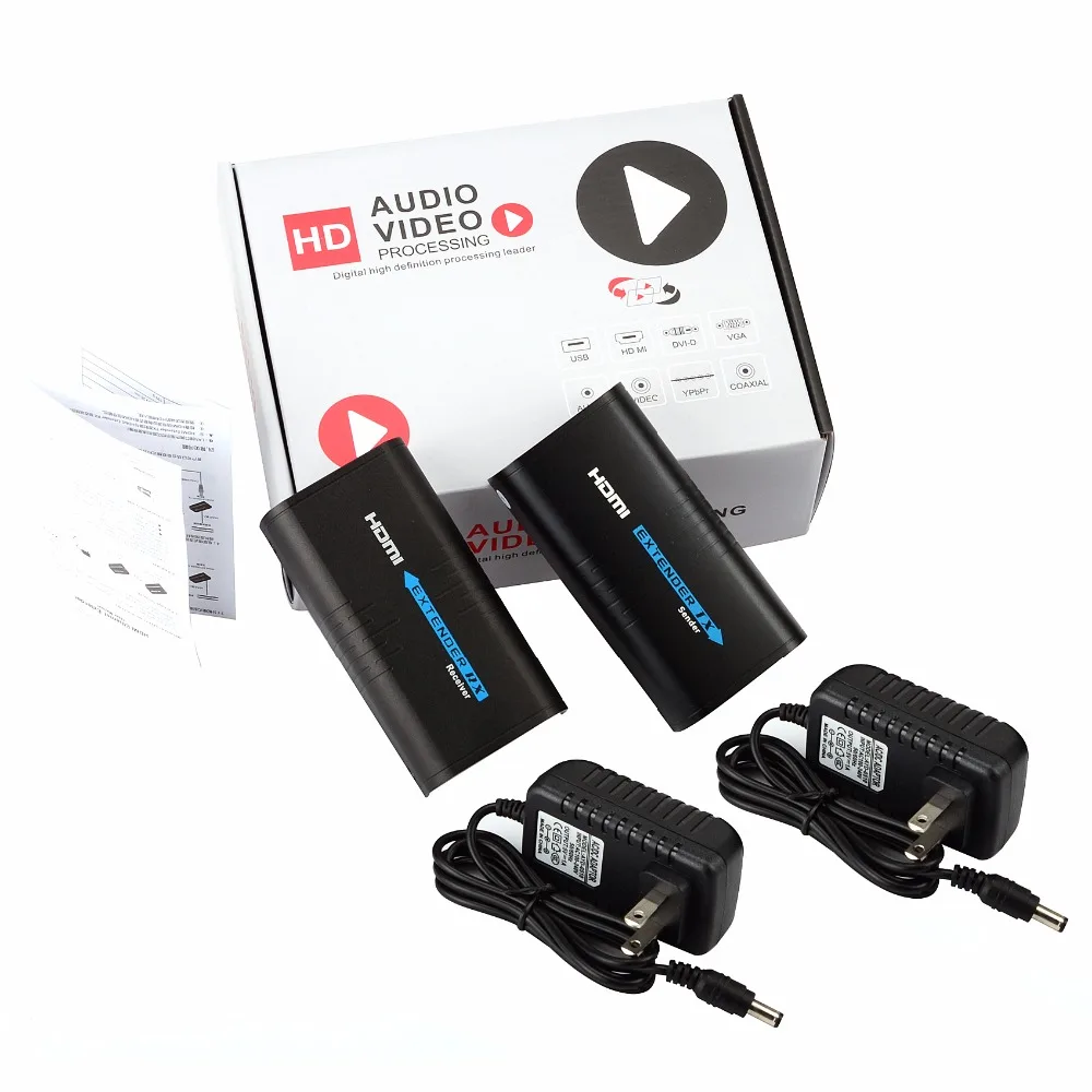IP/TCP UTP/STP HDMI удлинитель поддержка каскада мульти-приемник максимум 253 шт RX 1080 P Full HD