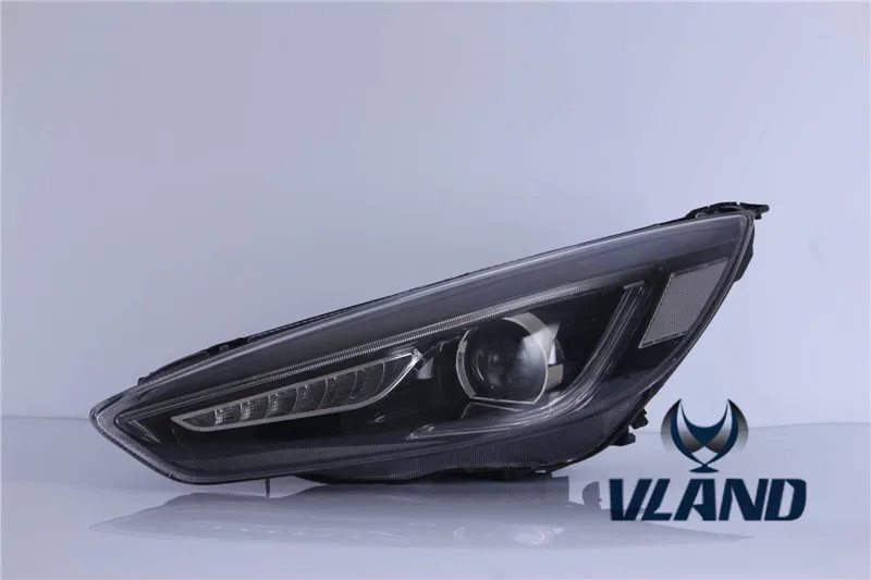 VLAND производитель для автомобиля головы лампы Ford Focus светодиодный Headligh 2015 2017