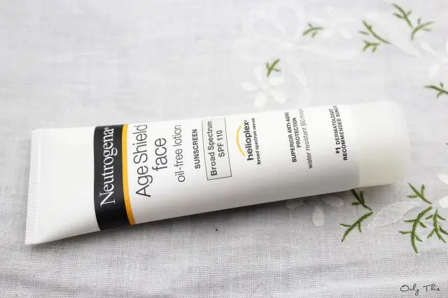 Neutrogena/ Neutrogena возрастной щит антиоксидантный солнцезащитный крем для лица SPF110 / 88