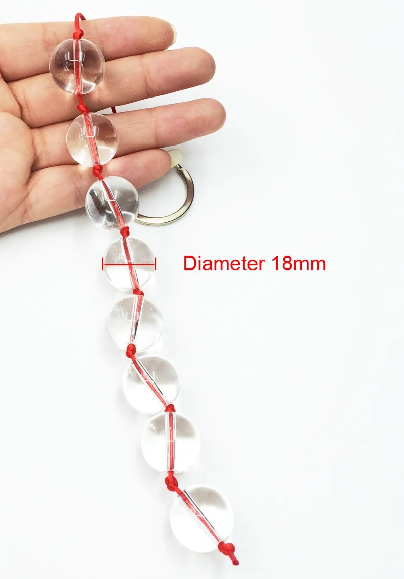 Crystal Glass Dildos Anal Beads Butt Plug Toys For Women Men Adult Products Female Masturbation Dildo |