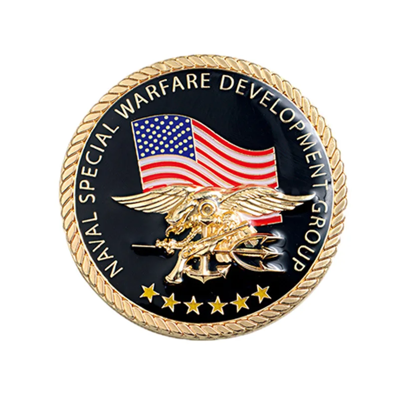 

Оптовая продажа с фабрики 3D Поднятый военный флаг монета