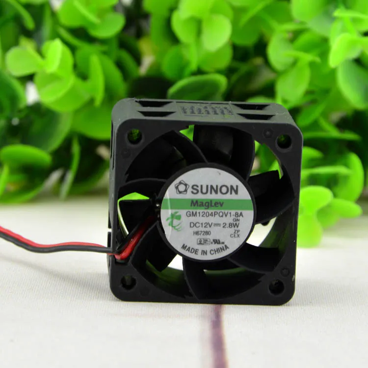 SUNON GM1204PQV1 8A 4cm 4028 12V 2 8 W тихий вентилятор для сервера коммутатора|Системы HVAC и