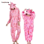 Комбинезон в виде животного, комбинезон для взрослых, пижама, женский и мужской комбинезон для вечеринки, комбинезон унисекс с героями мультфильмов, Покемон, единорог, панда, Забавный костюм