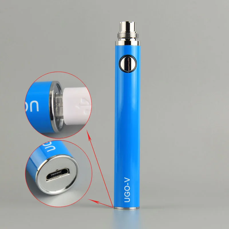 UGO V Ego T 650 900 мАч вейпер ручка батарея 510 Threading eVod passхотя USB зарядное устройство электронная сигарета подходит распылитель GS H2 CE4