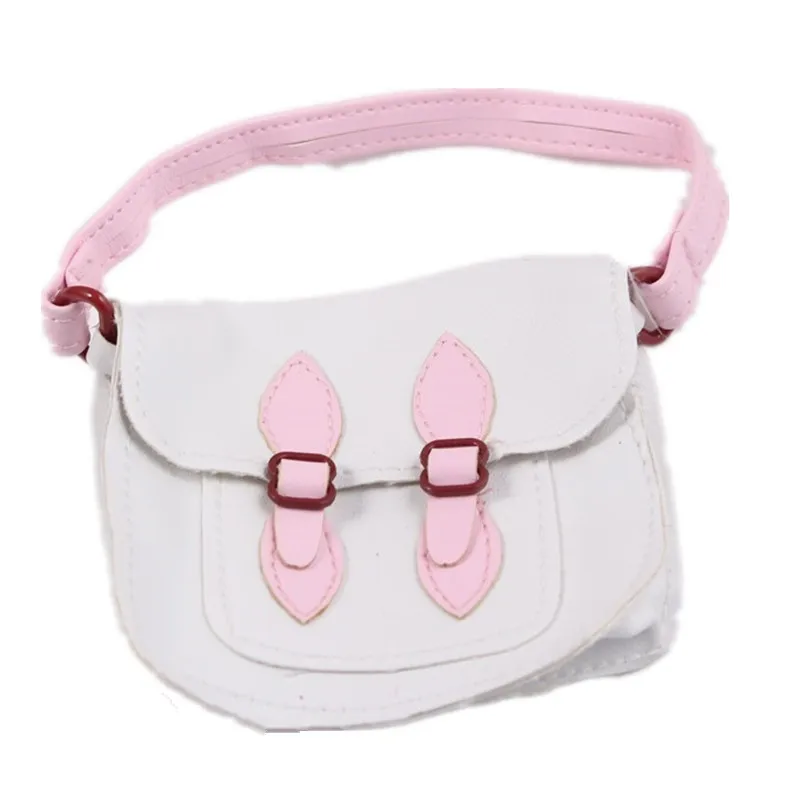 sholder bag 1 9 видов стилей американская Кукла Одежда shouider сумка Школьный Рюкзак Для 43 см для ухода за ребенком для мам куклы и 18-дюймовые куклы игрушки аксессуары - Цвет: sholder bag 1