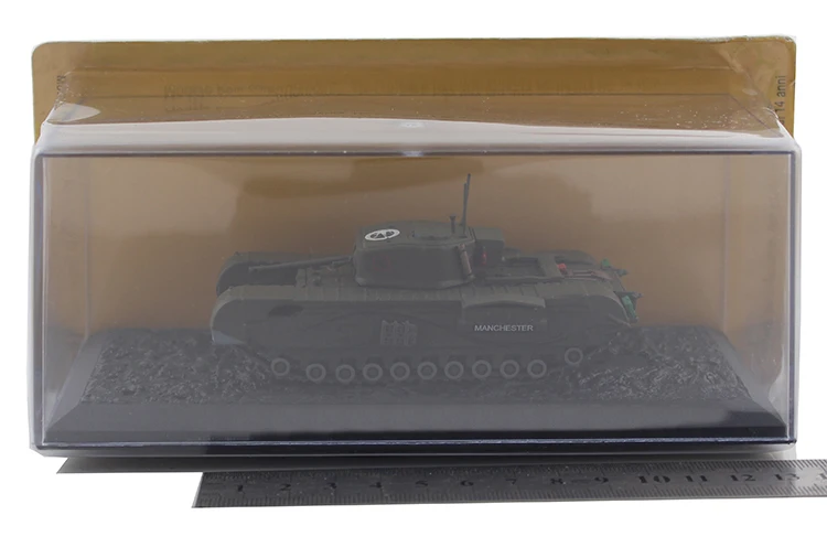 

rare Special Offer 1:72 World War II Britain Mk.VII 1944 Churchill Tank Model Alloy Military Model Collection